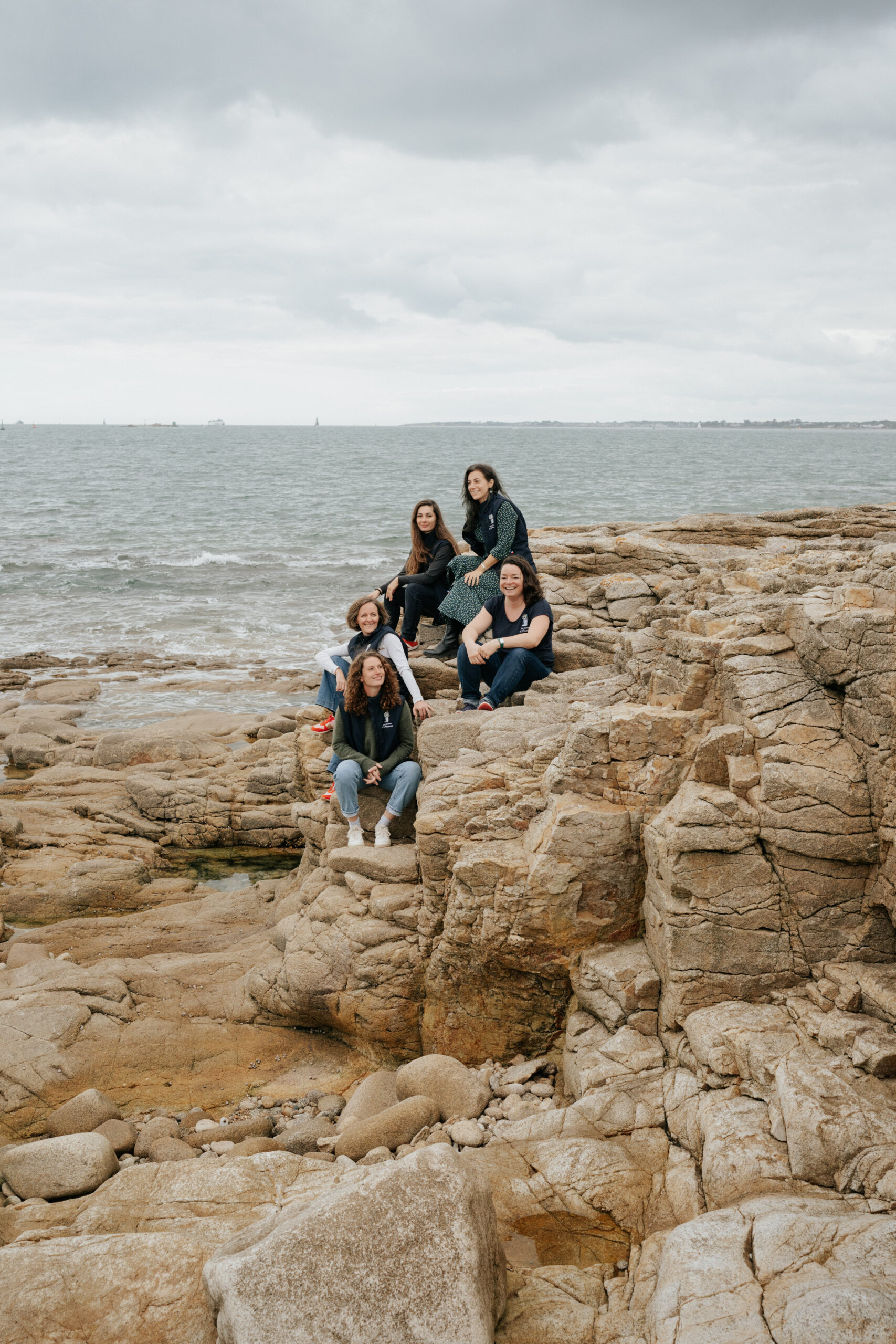 portrait d'équipe pour les-bottes-danemone-fleuriste-morbihan-Ulrike-photographe-vannes